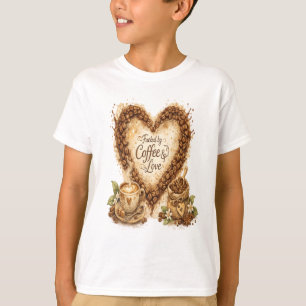 Kaffee Liebhaber Herz von Kaffee und Liebe angetri T-Shirt
