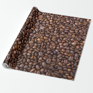 Kaffee-Liebhaber-Kaffeebohne-Java-Bruch-Summen Geschenkpapier