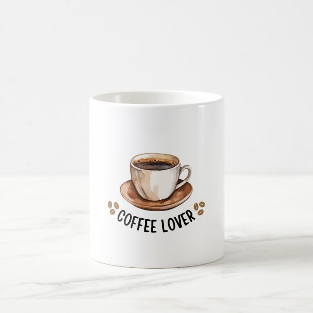 Kaffee Liebhaber Kaffeetasse (Mittel)