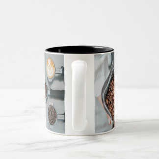 Kaffee-Liebhaber Keramik-Tasse | Luxuriöse Kaffeeb Zweifarbige Tasse