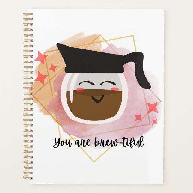 Kaffee-Liebhaber-Planer Planer (Vorderseite)