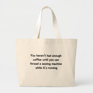 Kaffee-Liebhaber-Taschen-Tasche Jumbo Stoffbeutel