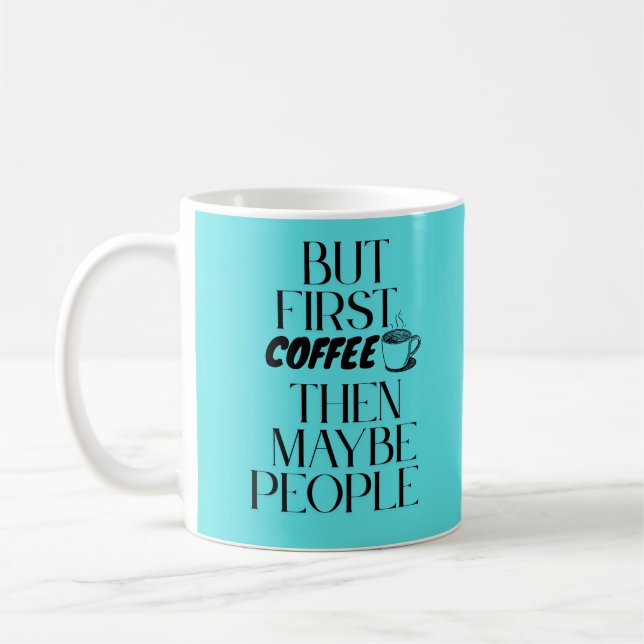 Kaffee-Liebhaber-Tasse Kaffeetasse (Links)
