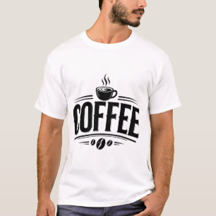 Kaffee-Liebhaber Vintage-Kaffee-T-Shirt – Lustiger T-Shirt