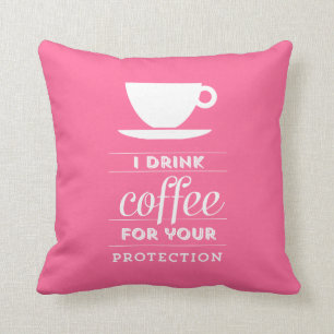 Kaffee-Liebhaber-Wurfs-Kissen Kissen