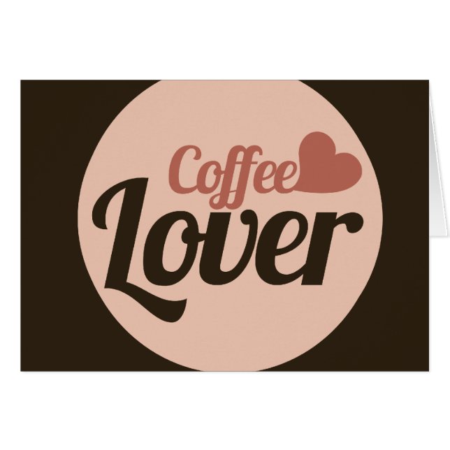 Kaffee Lover (Vorderseite (Horizontal))