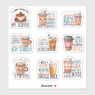 Kaffee Lover Aufkleber