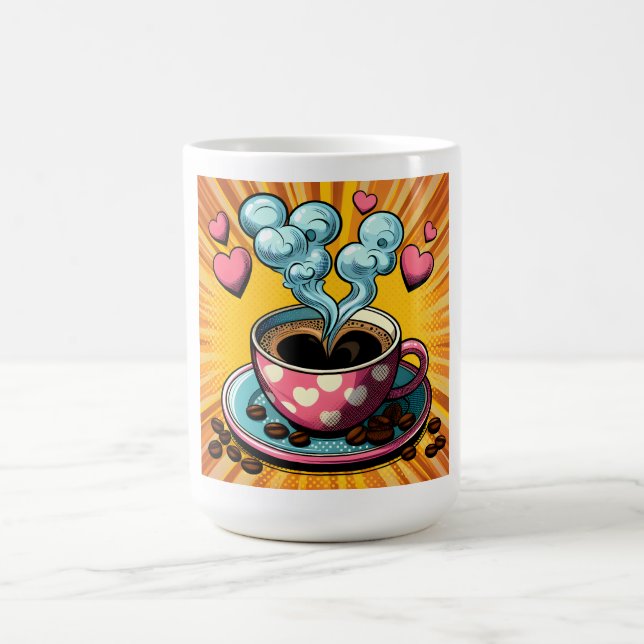 Kaffee-Lover-Café oder Café-Tasse Kaffeetasse (Mittel)