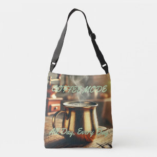 Kaffee Lover Crossbody Tasche All-over Print Style