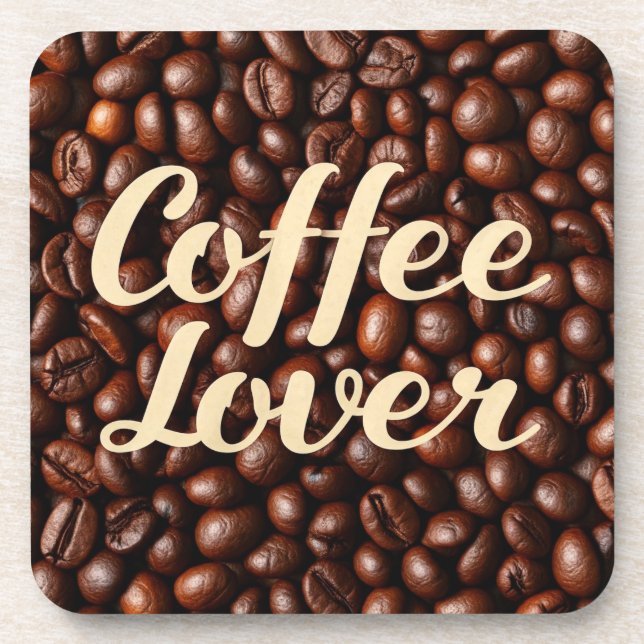Kaffee Lover Getränkeuntersetzer (Vorderseite)