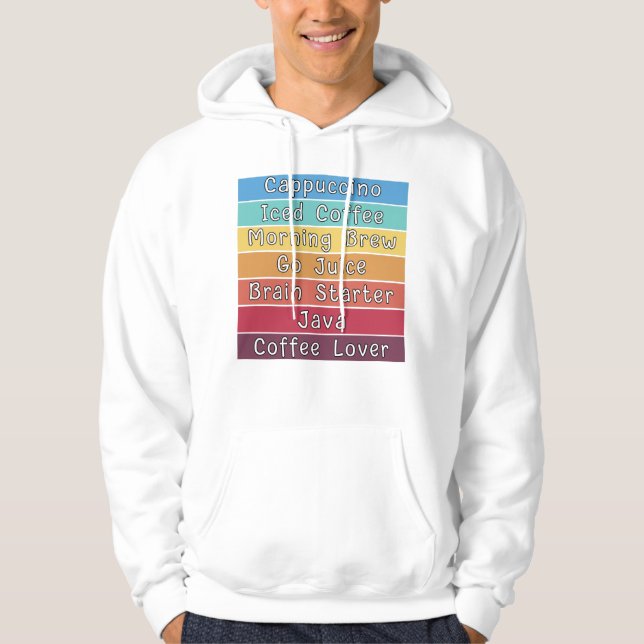 Kaffee Lover Hoodie (Vorderseite)