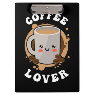 Kaffee Lover Kaffee Cappuccino Lover Klemmbrett