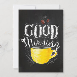 Kaffee Lover Kaffee Guten Morgen Dankeskarte