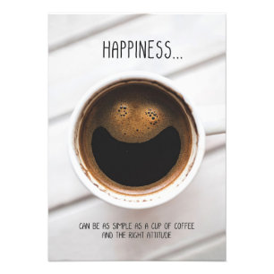 Kaffee Lover Kaffee ist Glück Fotodruck