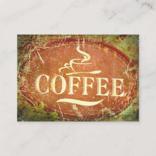 Kaffee Lover Kaffee Visitenkarte