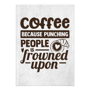 Kaffee Lover-Kaffee, weil die Leute Fotodruck