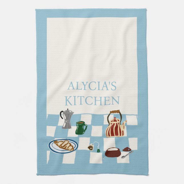 Kaffee Lover Küchentücher (Vertikal)