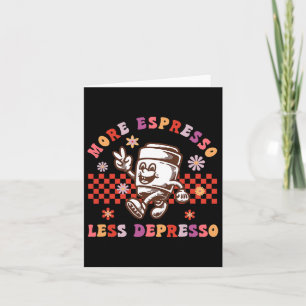 Kaffee Lover Mental Health Awareness Karte