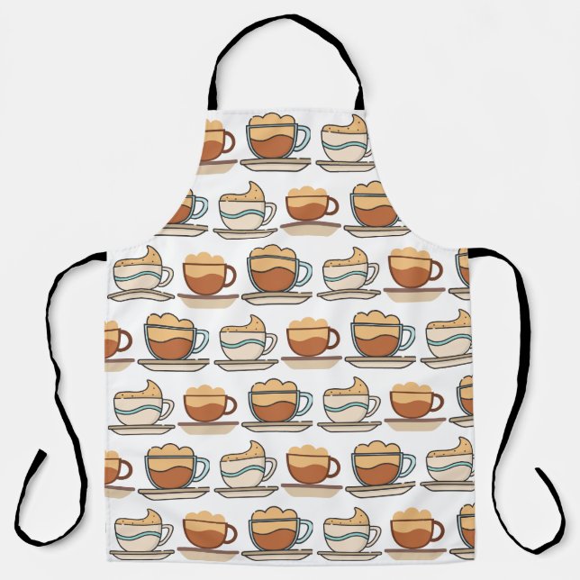 Kaffee Lover Schürze (Vorderseite)
