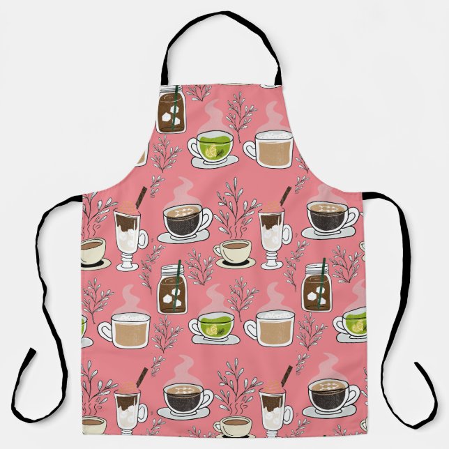 Kaffee Lover Schürze (Vorderseite)