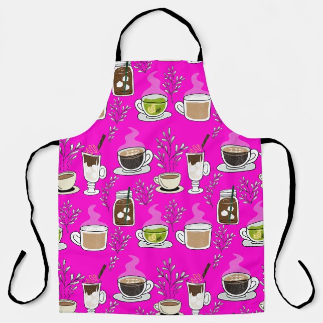 Kaffee Lover Schürze (Vorderseite)