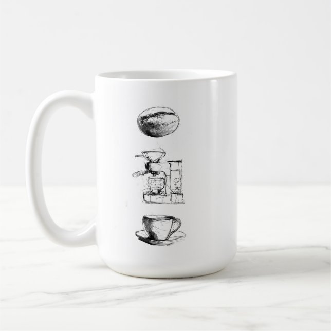Kaffee Lover Set Kaffeetasse (Links)