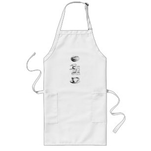Kaffee Lover Set Lange Schürze