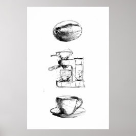 Kaffee Lover Set Poster
