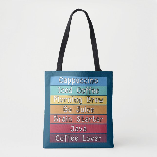 Kaffee Lover Tasche (Vorderseite)