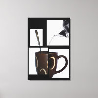 Kaffee Lover Wrapped Canvas