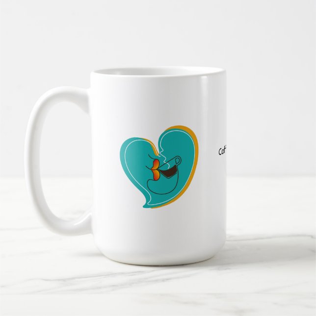 Kaffee LoverS muackS-Espresso Kaffeetasse (Links)
