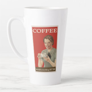 Kaffee macht ALLES besser Milchtasse