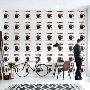 Kaffee macht mich glücklichen Kaffee Tapete