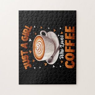 Kaffee Mädchen Frauen nur ein Mädchen, die Kaffee
