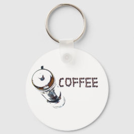 Kaffee MagicEnjoy, 'was am Morgen zuerst kommt', ' Schlüsselanhänger