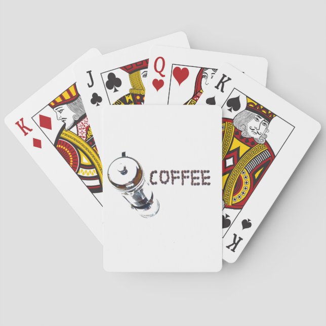 Kaffee MagicEnjoy, 'was am Morgen zuerst kommt', ' Spielkarten (Rückseite)