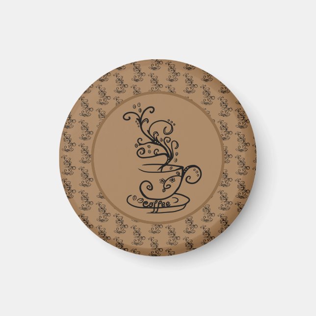 Kaffee Magnet (Vorne)