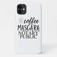 Kaffee Mascara Notar Öffentliches iPhone Handy Geh