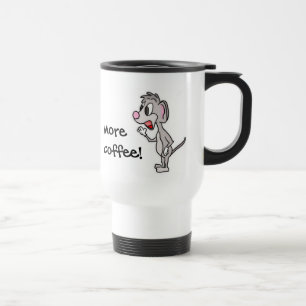 Kaffee-Mäusereise-Tasse Reisebecher