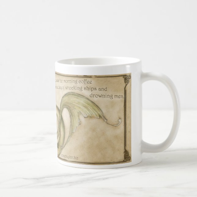 Kaffee-Meerjungfrau Kaffeetasse (Rechts)