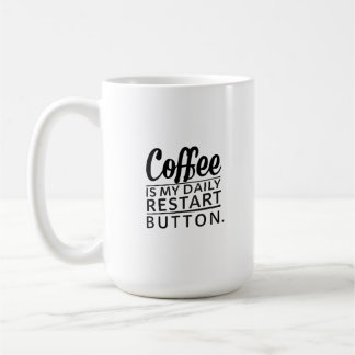 Kaffee: Mein täglicher Neustart Kaffeetasse