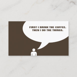 Kaffee memes Lochkarte Treuekarte