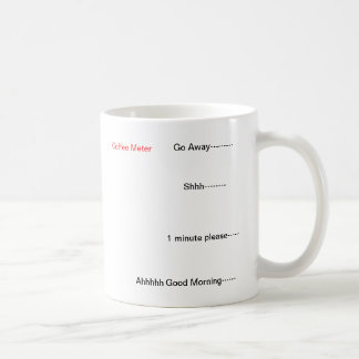 Kaffee-Meter Kaffeetasse