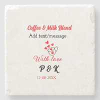 Kaffee & Milch Mischung Liebe Pärchen Kaffeehaus R