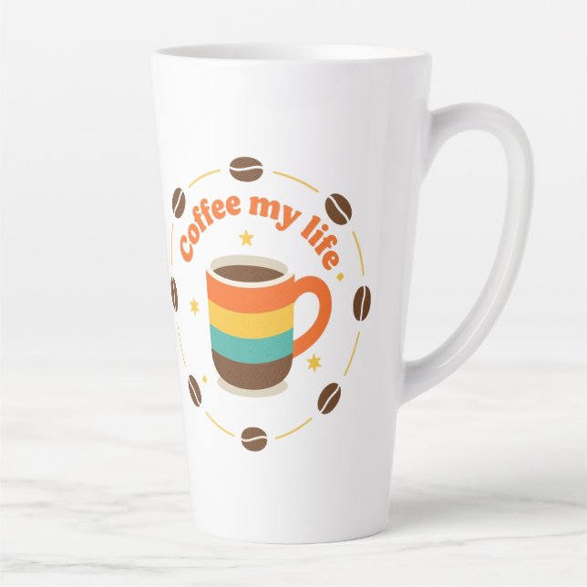 Kaffee Milchtasse (Rechts)