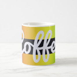 Kaffee-Mischung tropisch Kaffeetasse