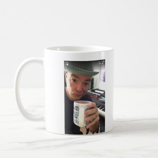 Kaffee mit Dan Kaffeetasse (Links)