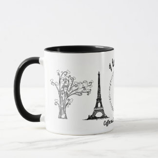 Kaffee mit dem Geschmack der Liebe Tasse