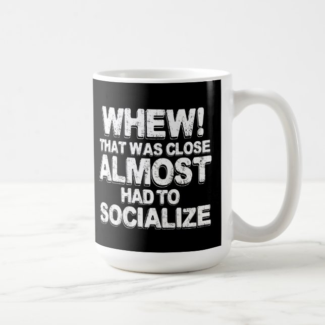 Kaffee mit Introverts Tasse (Rechts)