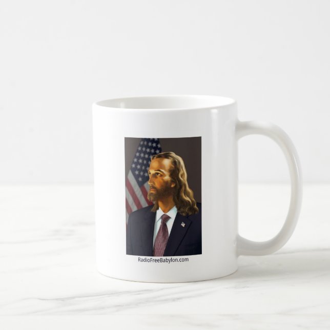 Kaffee mit Jesus-Tasse Kaffeetasse (Rechts)